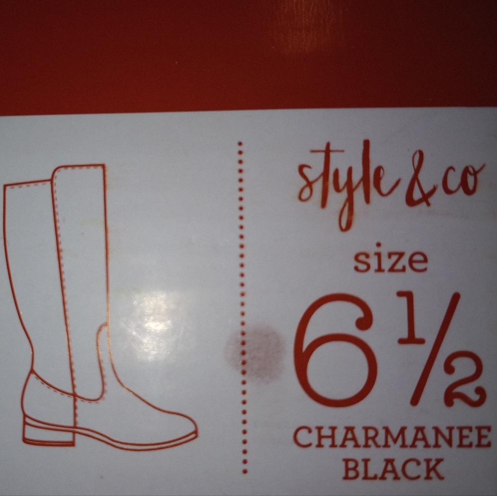 STYLE AND COMPANY RIDING BOOTS - Picture 9 of 16